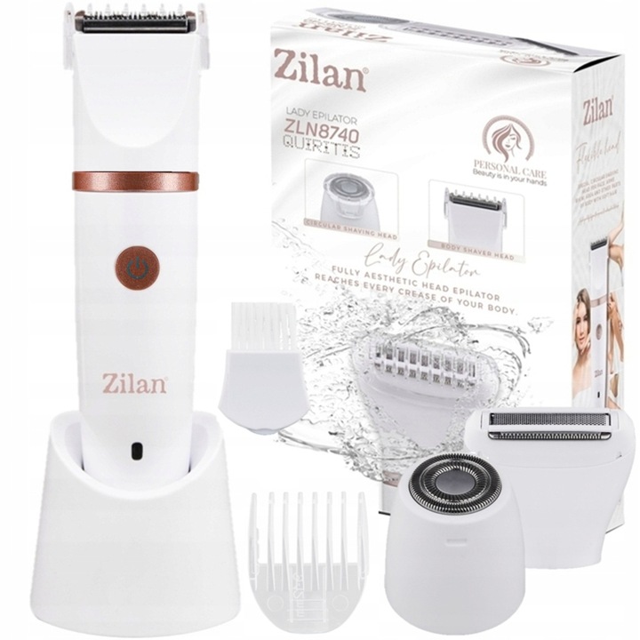 Фото - Епілятор Zilan Depilator Golarka  Electric Lady Epilator 3IN1 Quiritis 