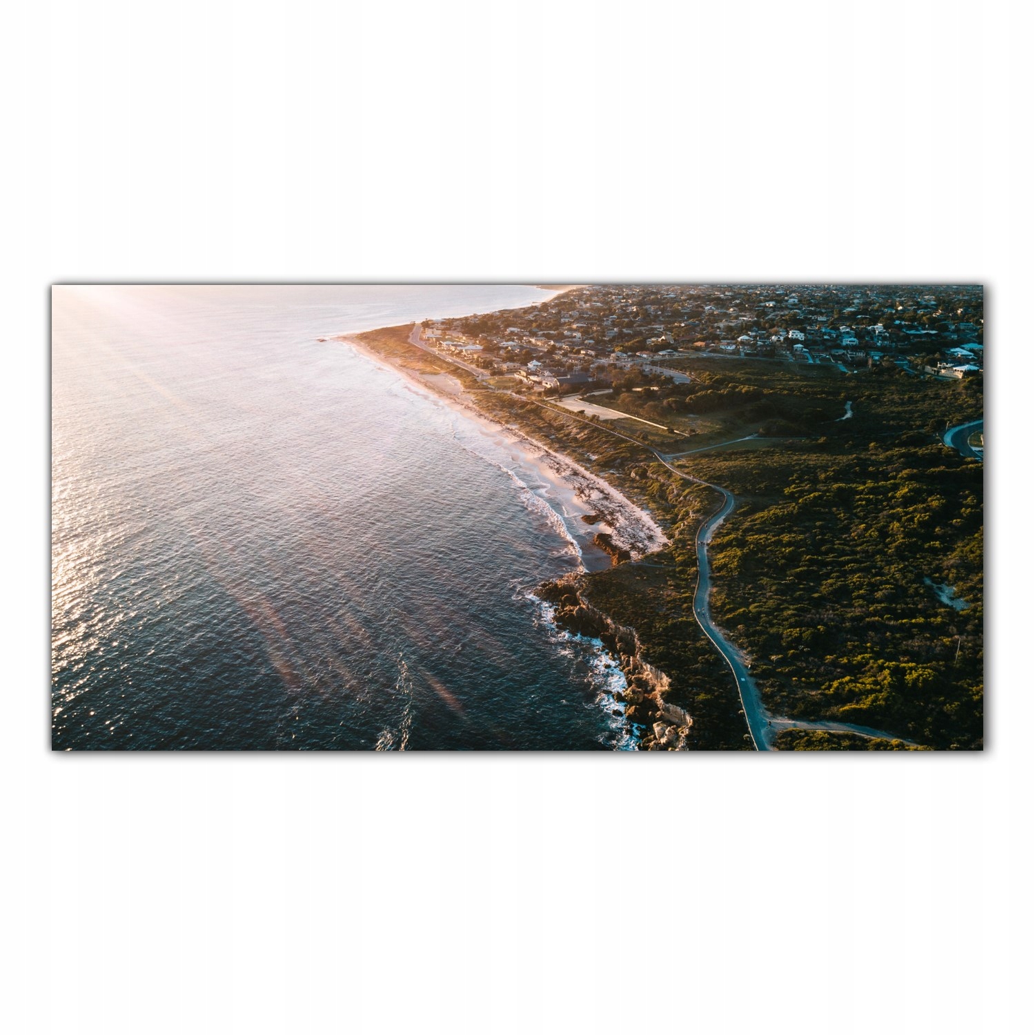 Plážová linie Brzegowa 120x60 Kuchyňský panel nad pracovní deskou