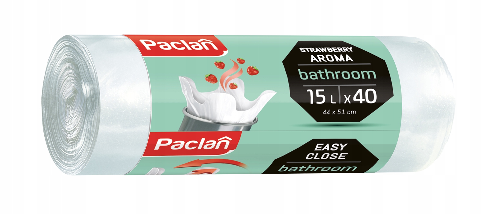 

Paclan Worki na śmieci zapachowe białe 15l 40 szt