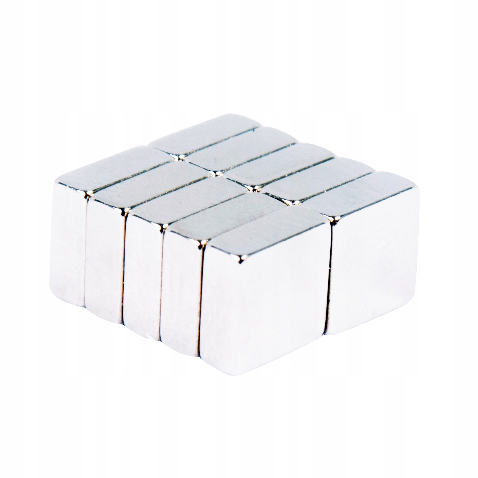 

Magnes 5x5x2 mm Płytkowy Mocny 10 Szt U: ~0.6kg