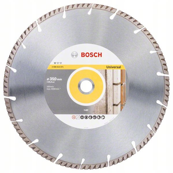 Bosch Diamantový kotouč na betonu a kámen 350 mm