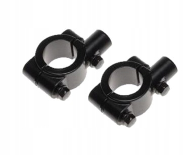 MOCOWANIE UCHWYT OBEJMA LUSTEREK METAL 2SZT 8mm PRAWY GWINT