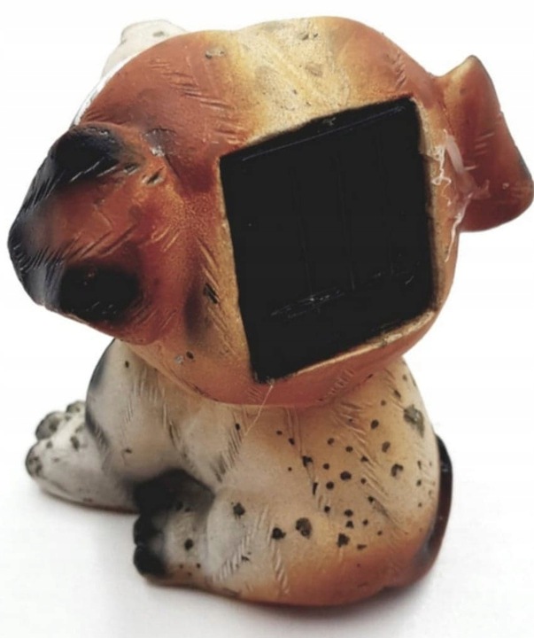 GIPSOWA FIGURKA OZDOBA OGRÓD PIESEK 01123 Typ rzeźba (figura)