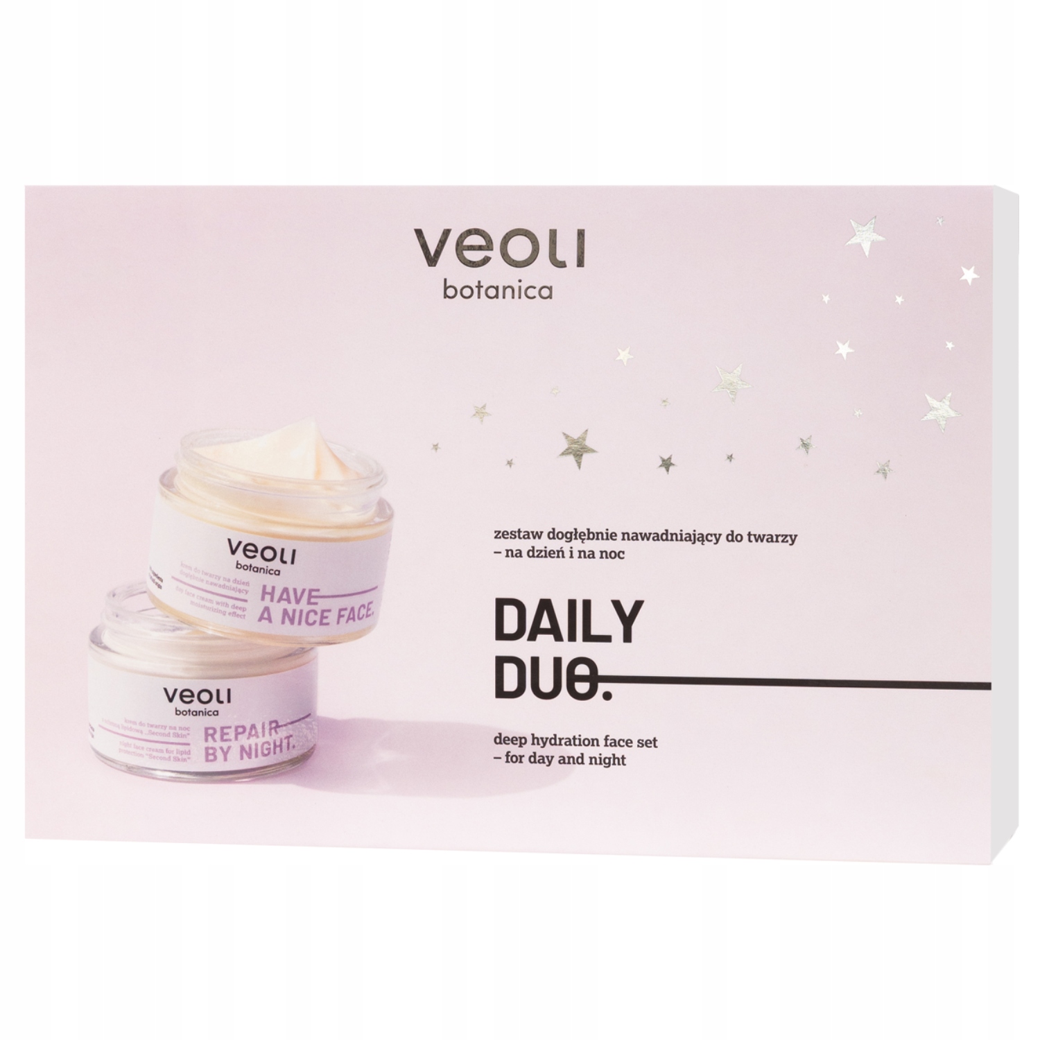 Veoli Botanica Daily Duo Zavlažovací sada: pro den i noc 2×50 ml