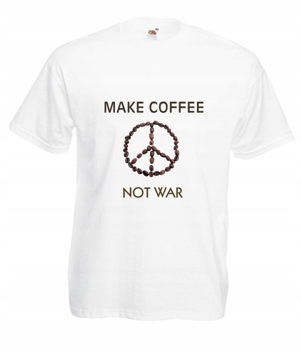 

Tshirt Męska Kawa Coffee Latte Kawka Wzory