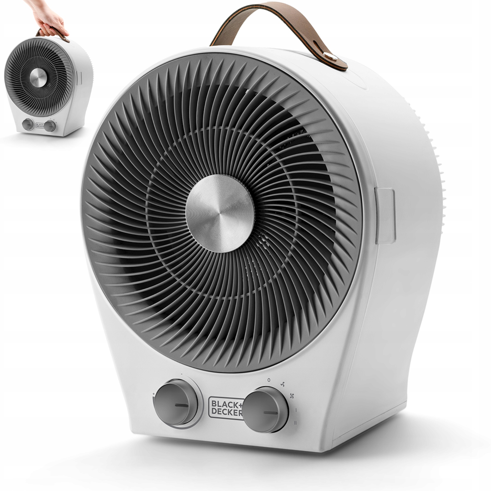 Elektrický ohrievač Termoventilátor Farelka Termostat Black+Decker 2000 W