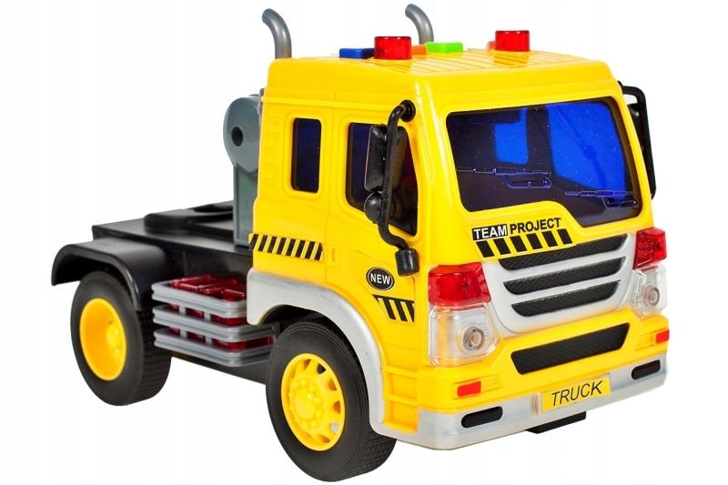 CIĘŻARÓWKA LAWETA Z Samochodami Światło Dźwięk Wysokość produktu 16 cm