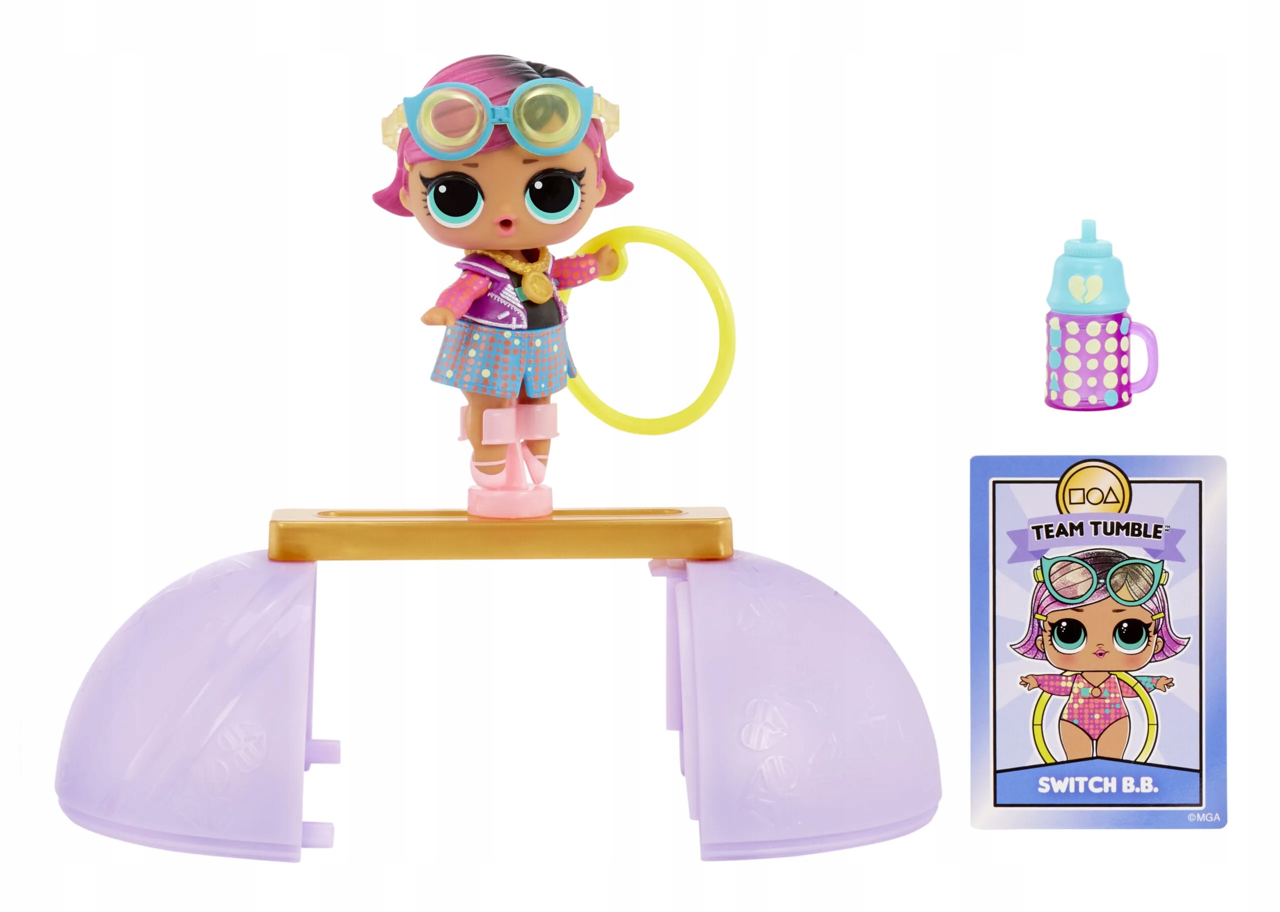 LALKA L.O.L. SURPRISE ALL STAR SPORTS GYM GIMNASTYCZKA W KULI EAN (GTIN) 035051593317