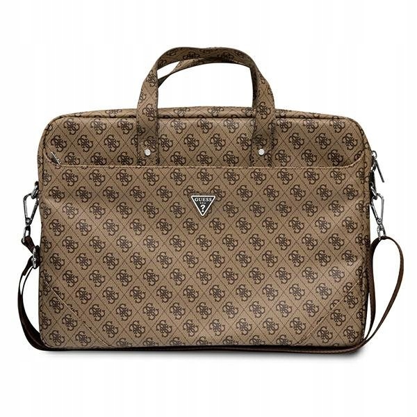 Guess Saffiano 4G Triangle Logo Computer Bag – Taška na notebook 16"