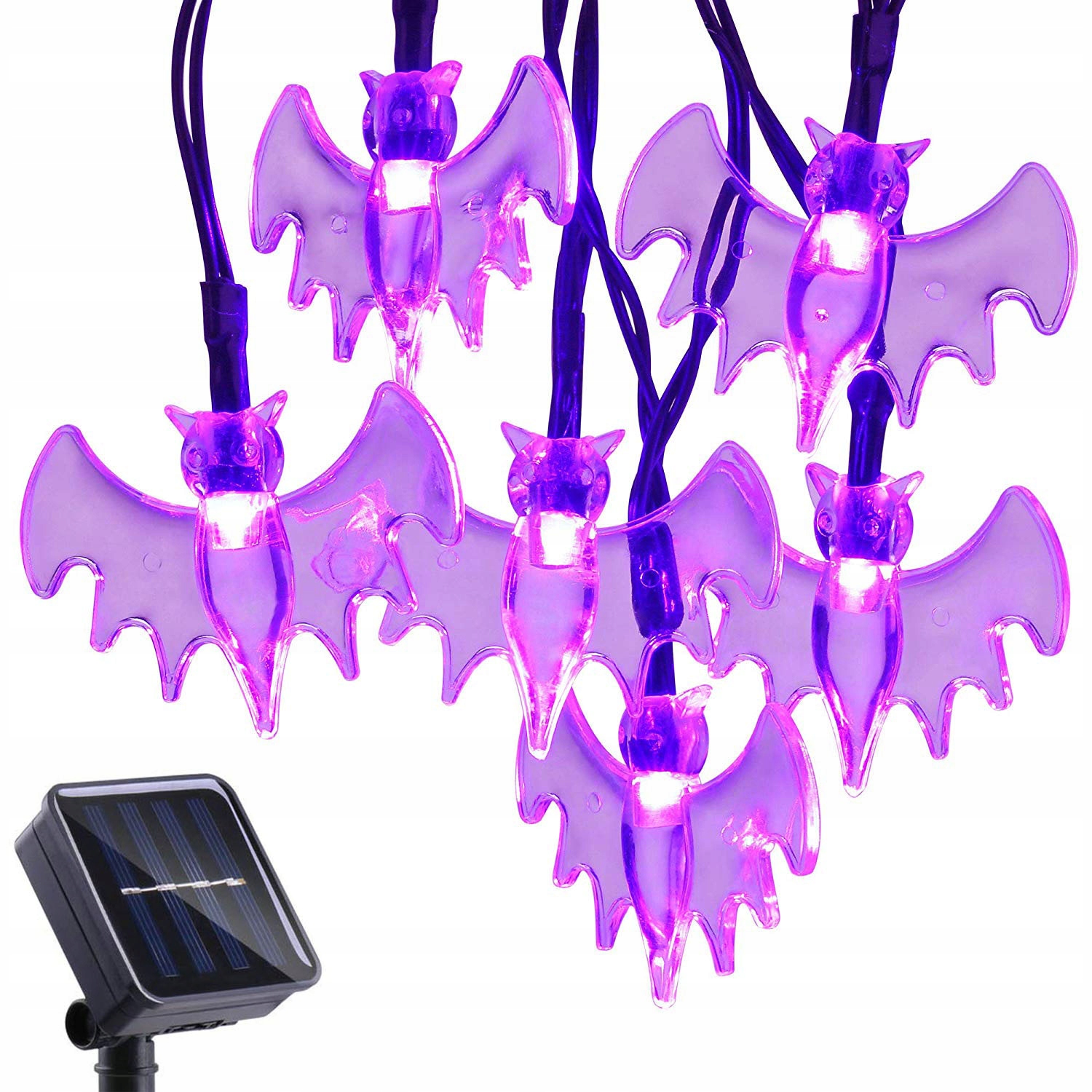 

20 Led Halloween Lampki Ogrodowe Solarne Lampka