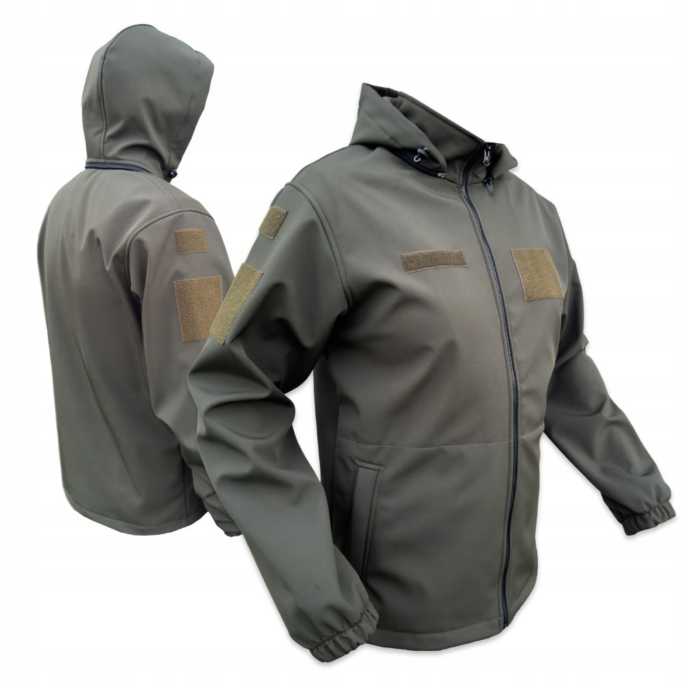 Kurtka Softshell Całoroczna Wodoodporna Morowo Tajga Olive 3XL
