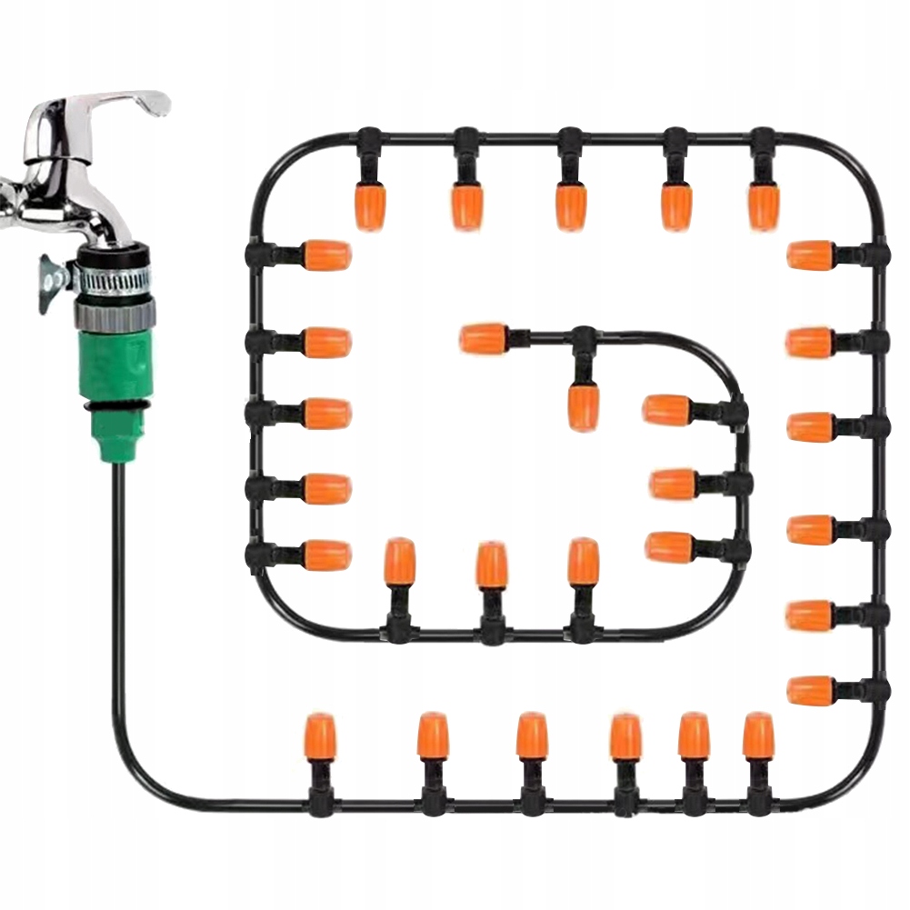 25M ZESTAW NAWODNIENIE OGRODU SZKLARNI