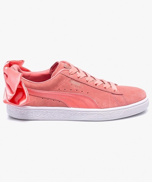 Puma Koralowe Tenisówki Suede Bow (38,5)