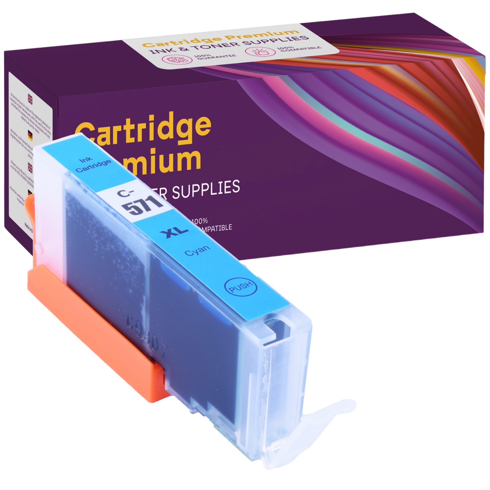 

Nowy Tusz Do Drukarki Canon Pixma Mg 5750 XL Cyan