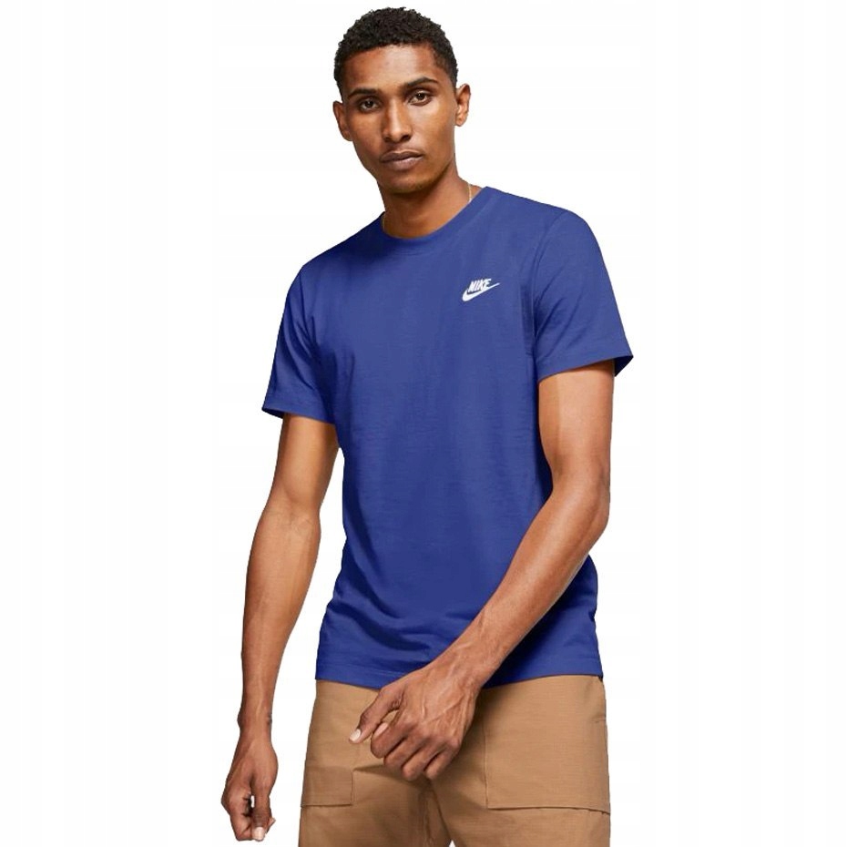 

Koszulka męska Nike Sportswear Club niebieska L
