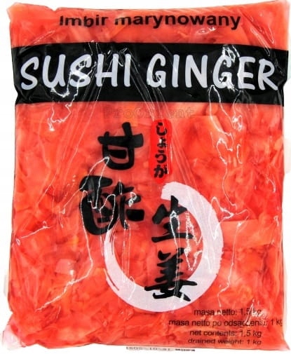 

Imbir Marynowany Różowy Sushi Ginger 1 kg