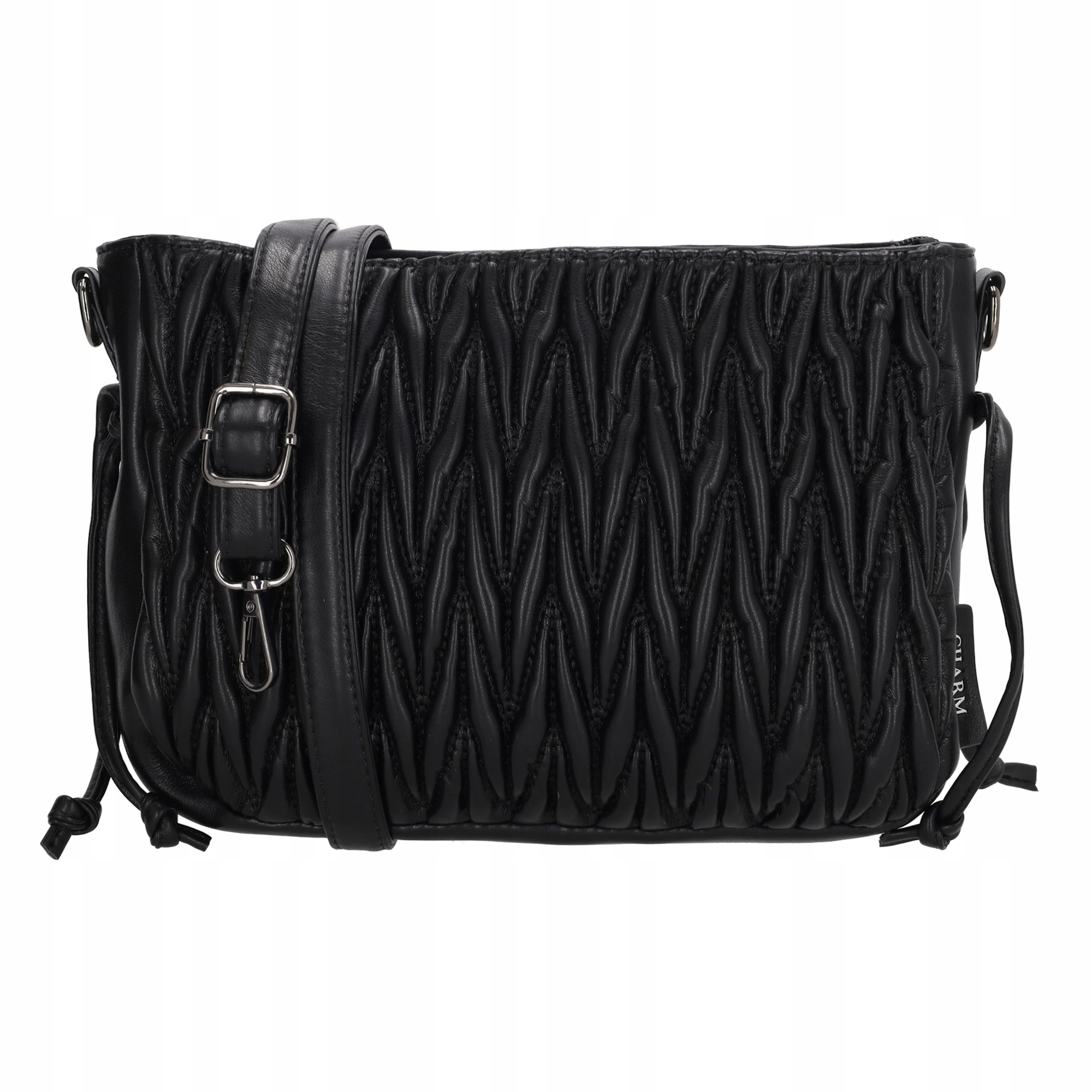 Dámská crossbody kabelka Charm London West End černá 25x20 cm