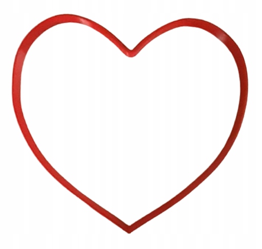 

Foremka Wykrawacz Ciastek Walentynki Serce 4 15 cm