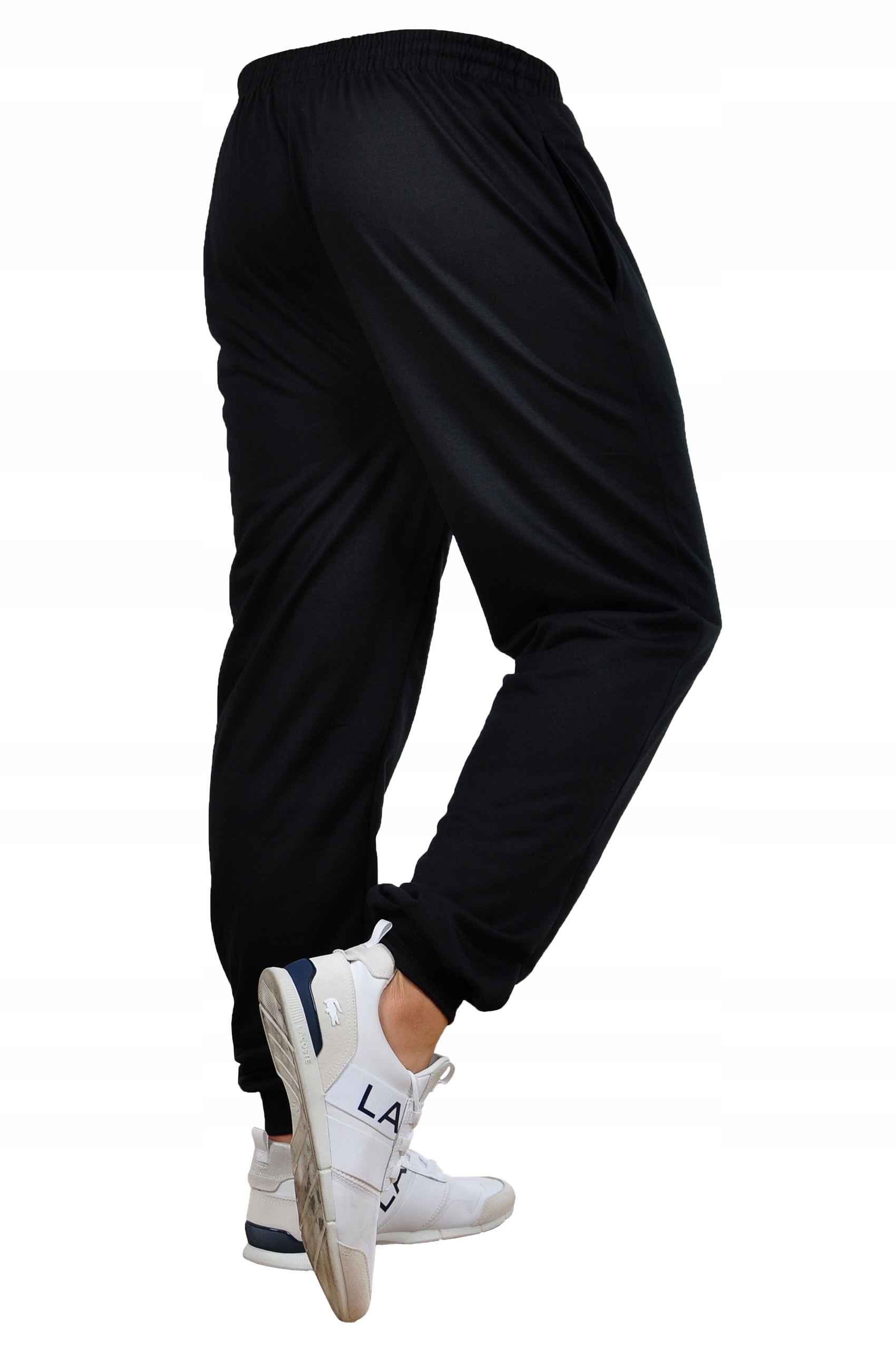 Y406 r. XL MĘSKIE SPODNIE DRESOWE JOGGERY GŁADKIE Długość nogawki długa