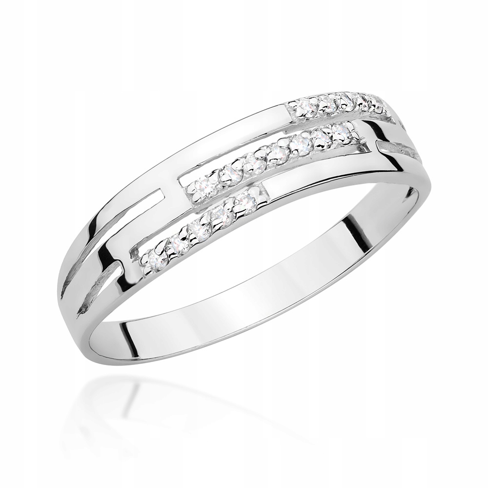

Złoty Pierścionek 585 Zaręczynowy Brylant 0,15 ct