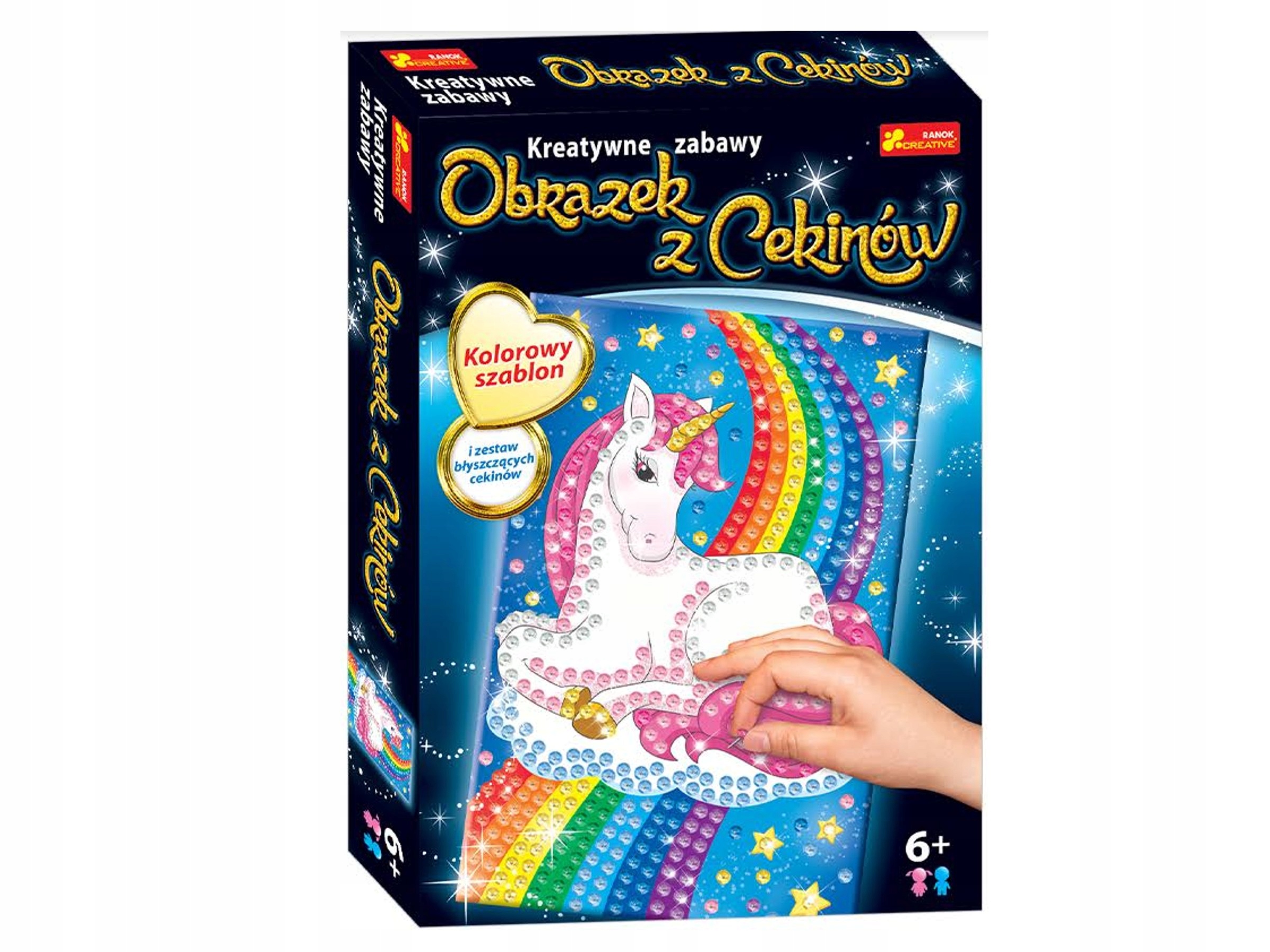 

Obrazek z cekinów Ranok-Creative Jednorożec 337962