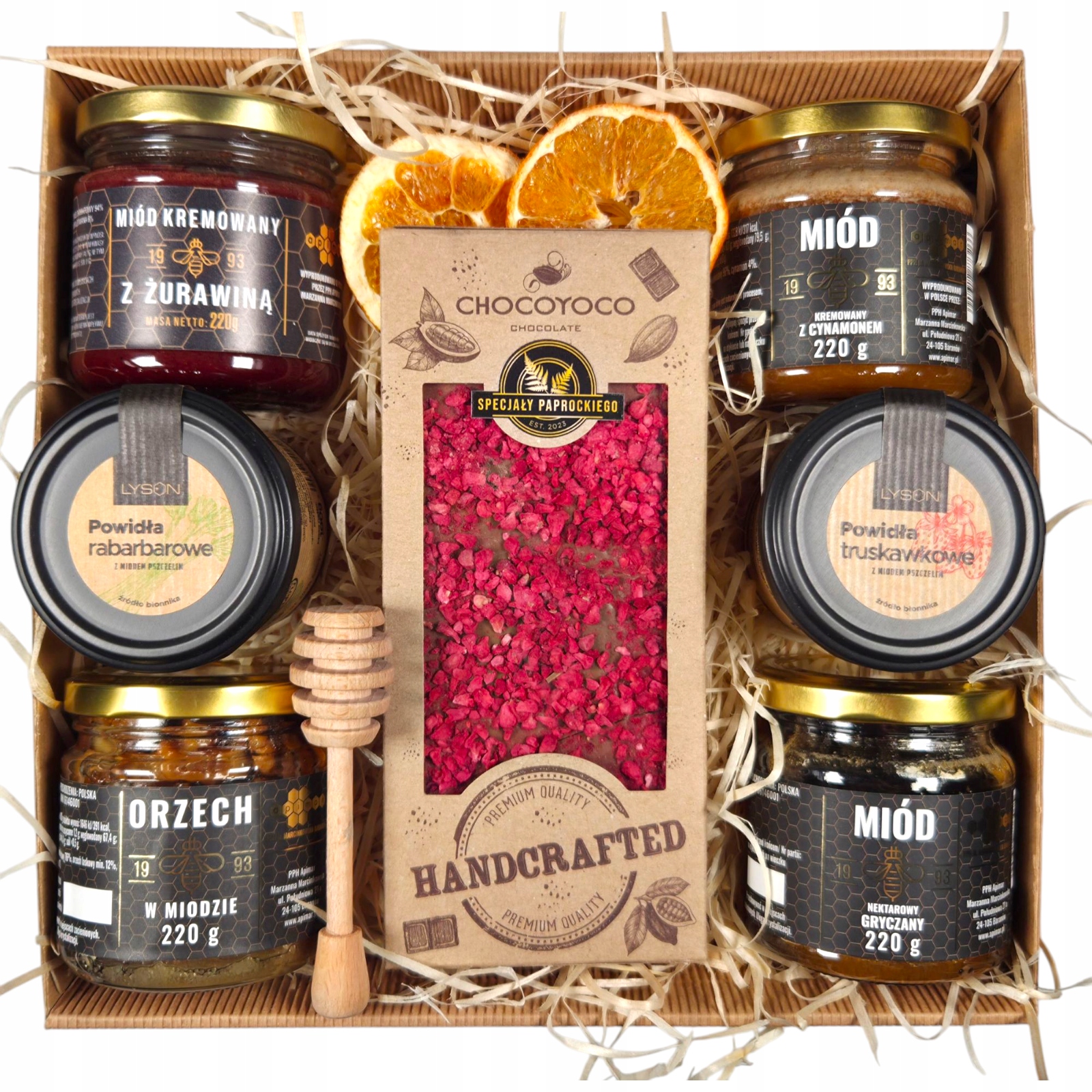 Levně dárková sada Den učitelů medu Dárek Povidla Čokoláda Kraft