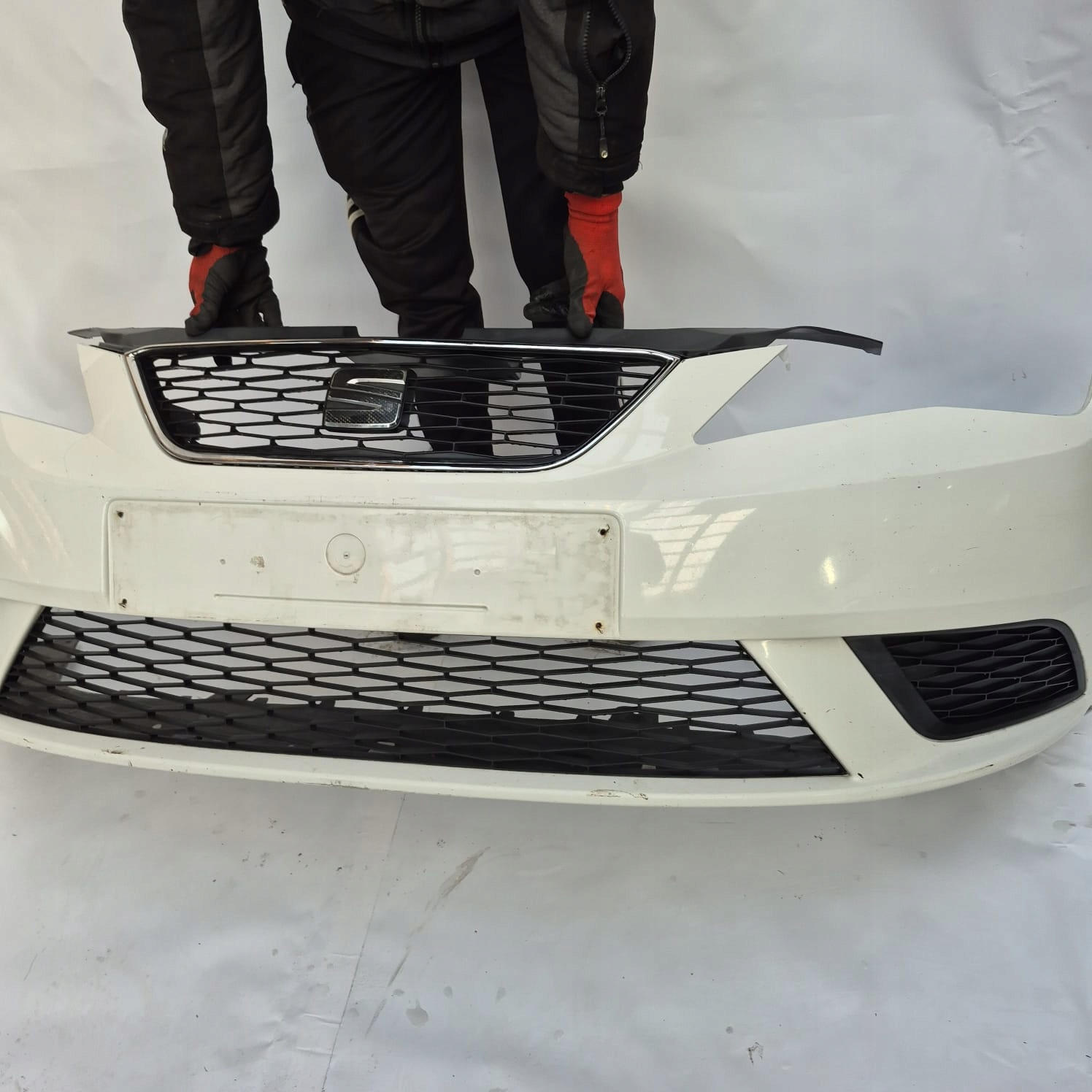 SEAT IBIZA IV 4 LIFT 12-17 bumper front front without DZIUR 6J0807231D