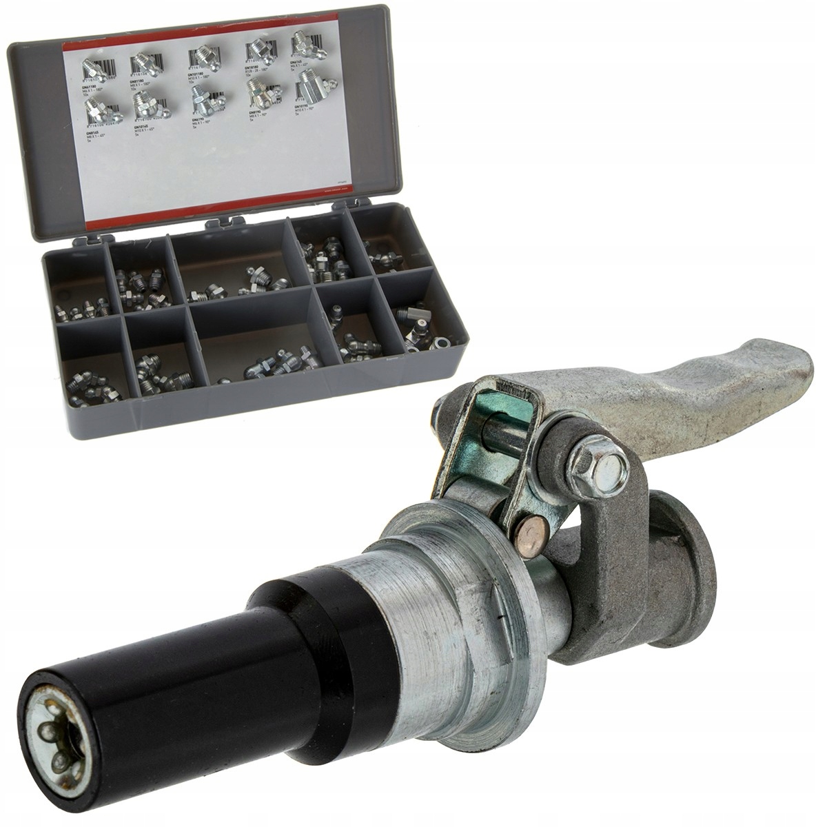 Końcówka smarownicy Quick Lock Groz smarowniczki