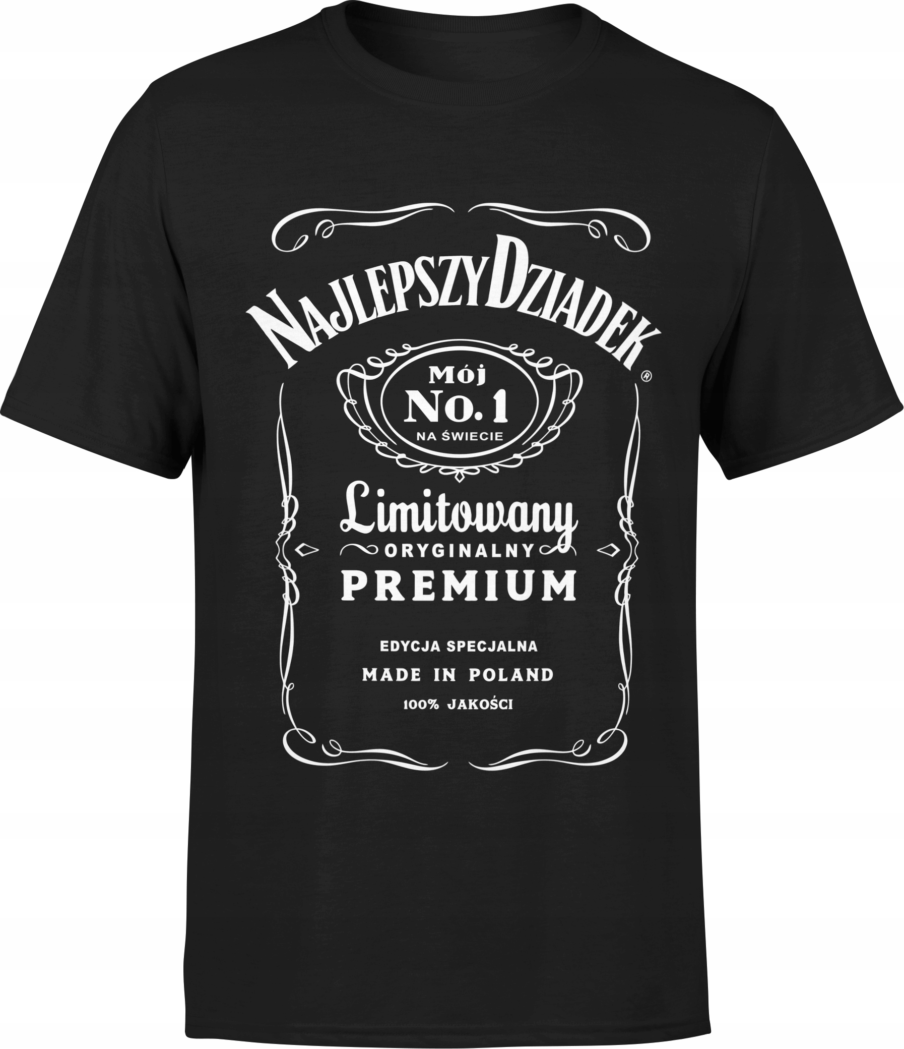 

Męski T-shirt Najlepszy Dziadek Rozm L