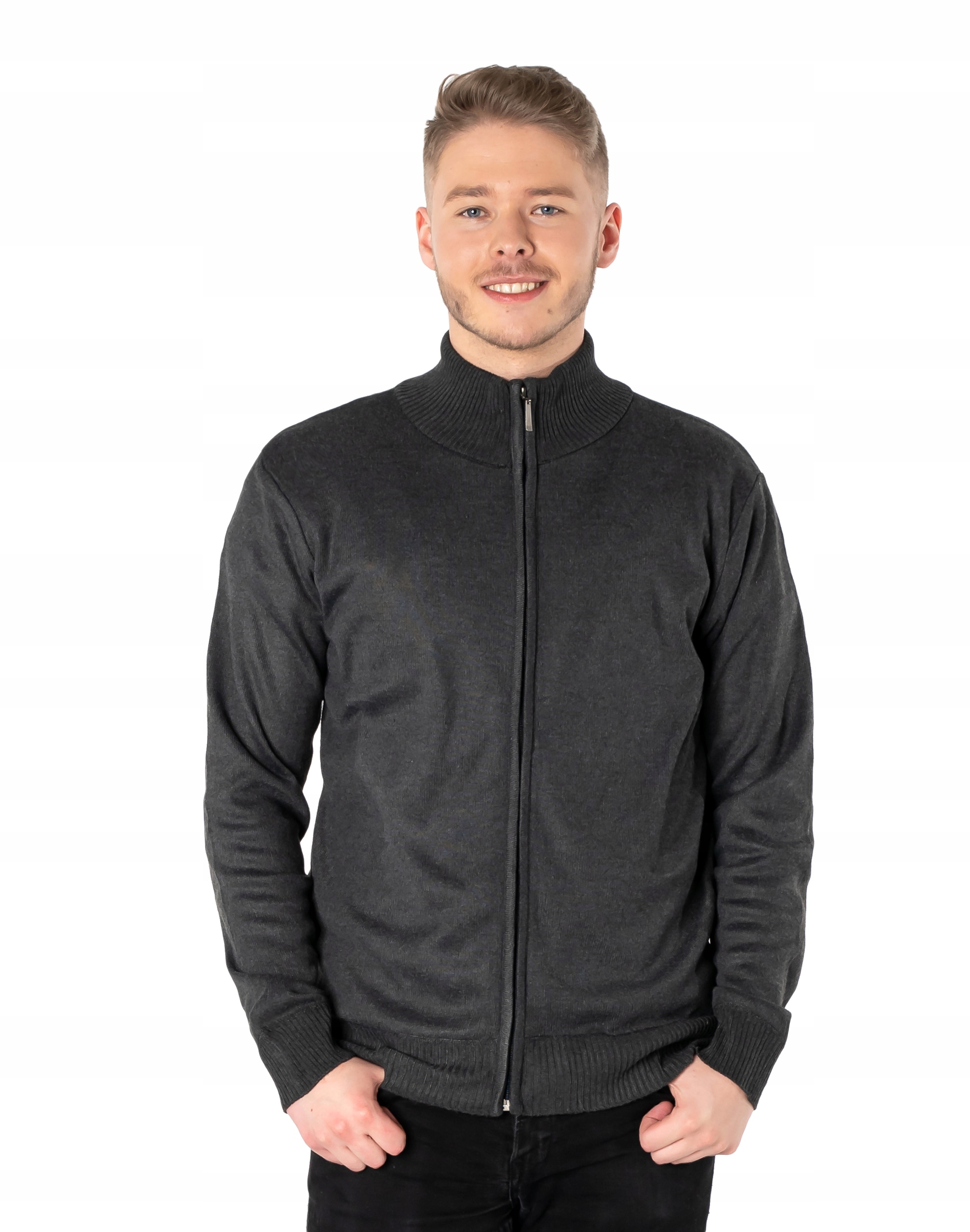 

Sweter Męski Półgolf Rozsuwany na Zamek 6304-4 XL
