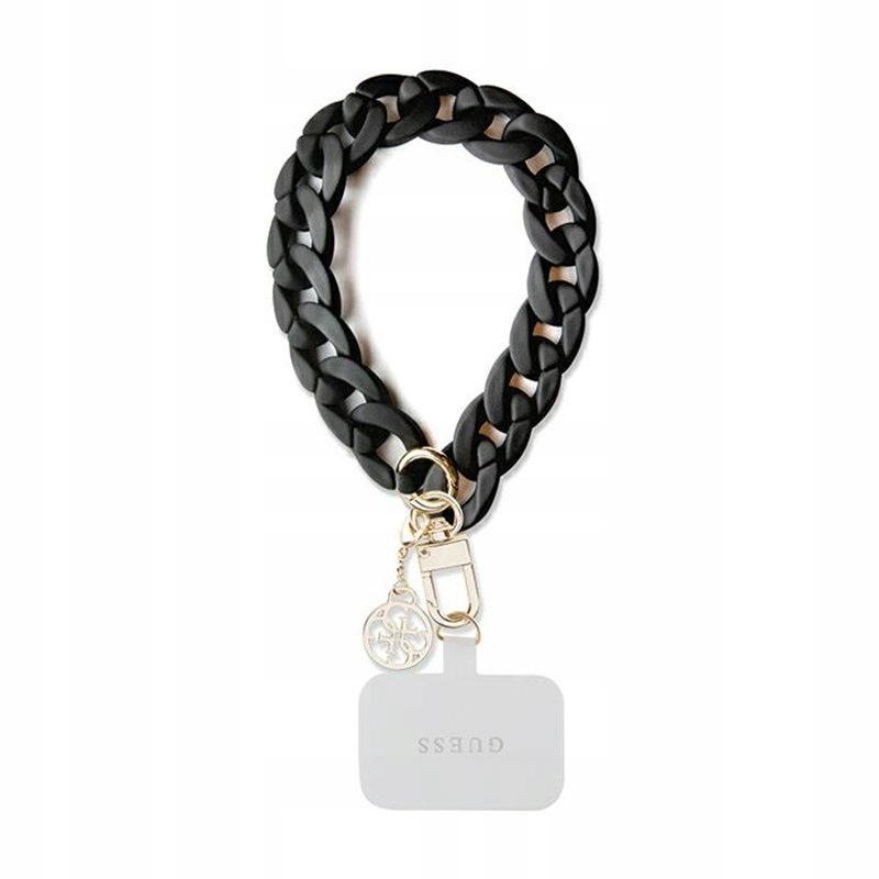 Guess Universal Big Hand Strap Acrylic 4G Charm – univerzální popruh pro tele