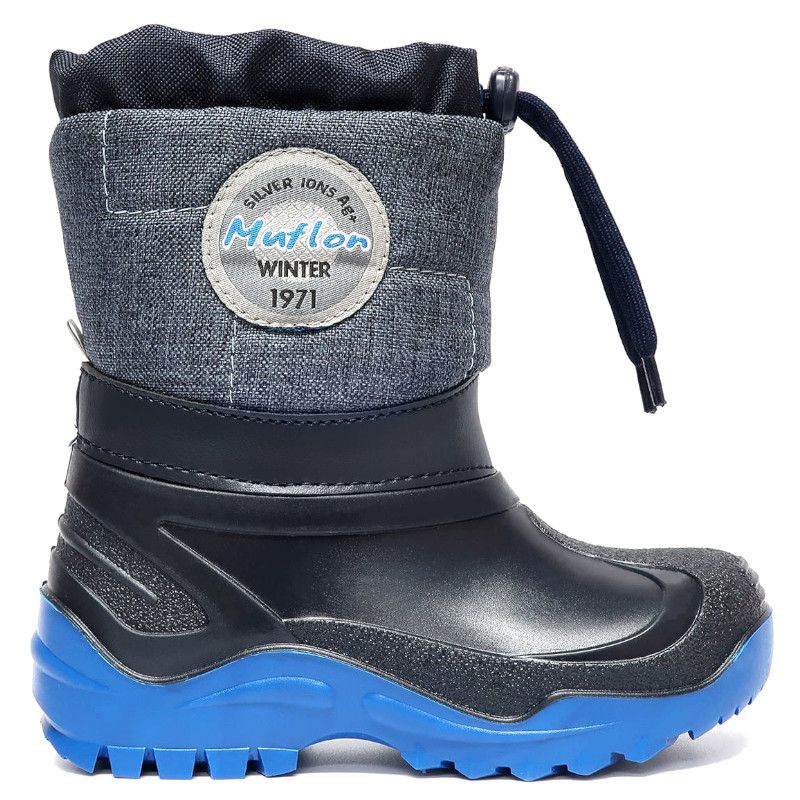 Muflon 0503 kalosze buty ocieplane śniegowce wełną dziecięce 31/32