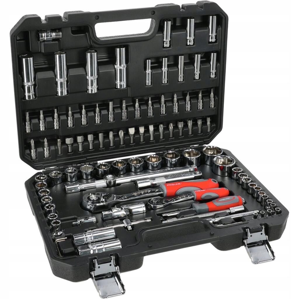 Proline Sada Nástrčné Kľúče 1/2" 1/4" Torx Bity Nástavce CrV W