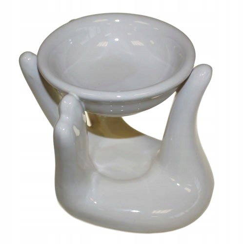 

Biały Kominek Zapachowy Dłoń