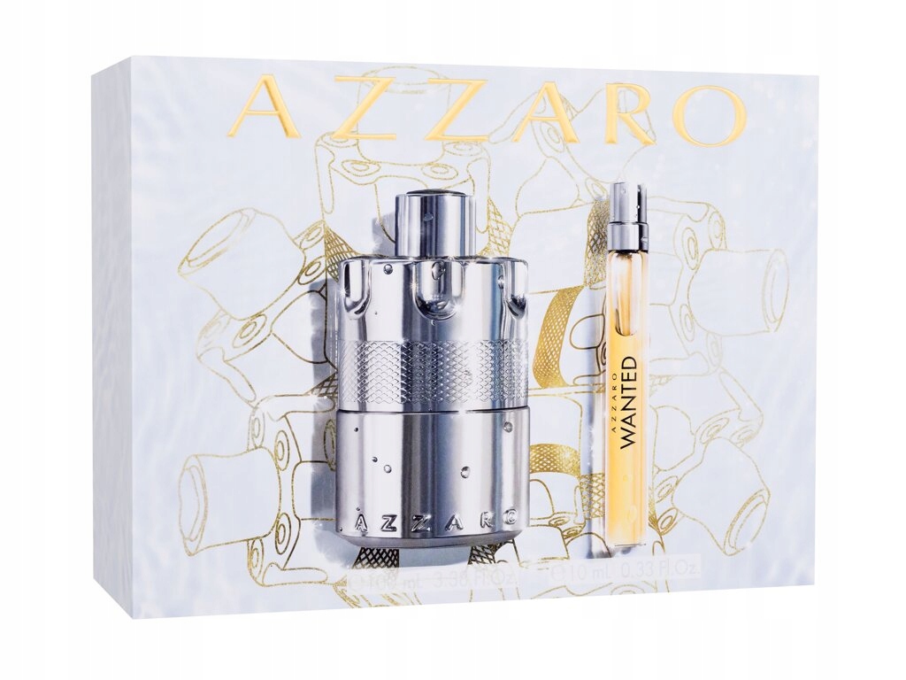 Azzaro Wanted 100ml Edp Woda perfumowana 10ml Edp Woda perfumowana męskie