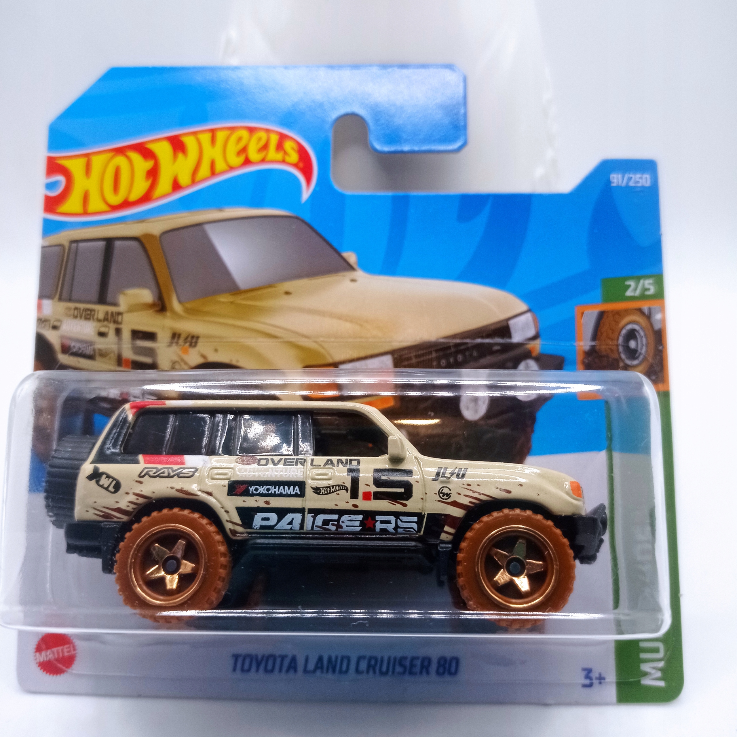 

Hot Wheels Toyota Land Cruiser 80 2/5 Mud Studs