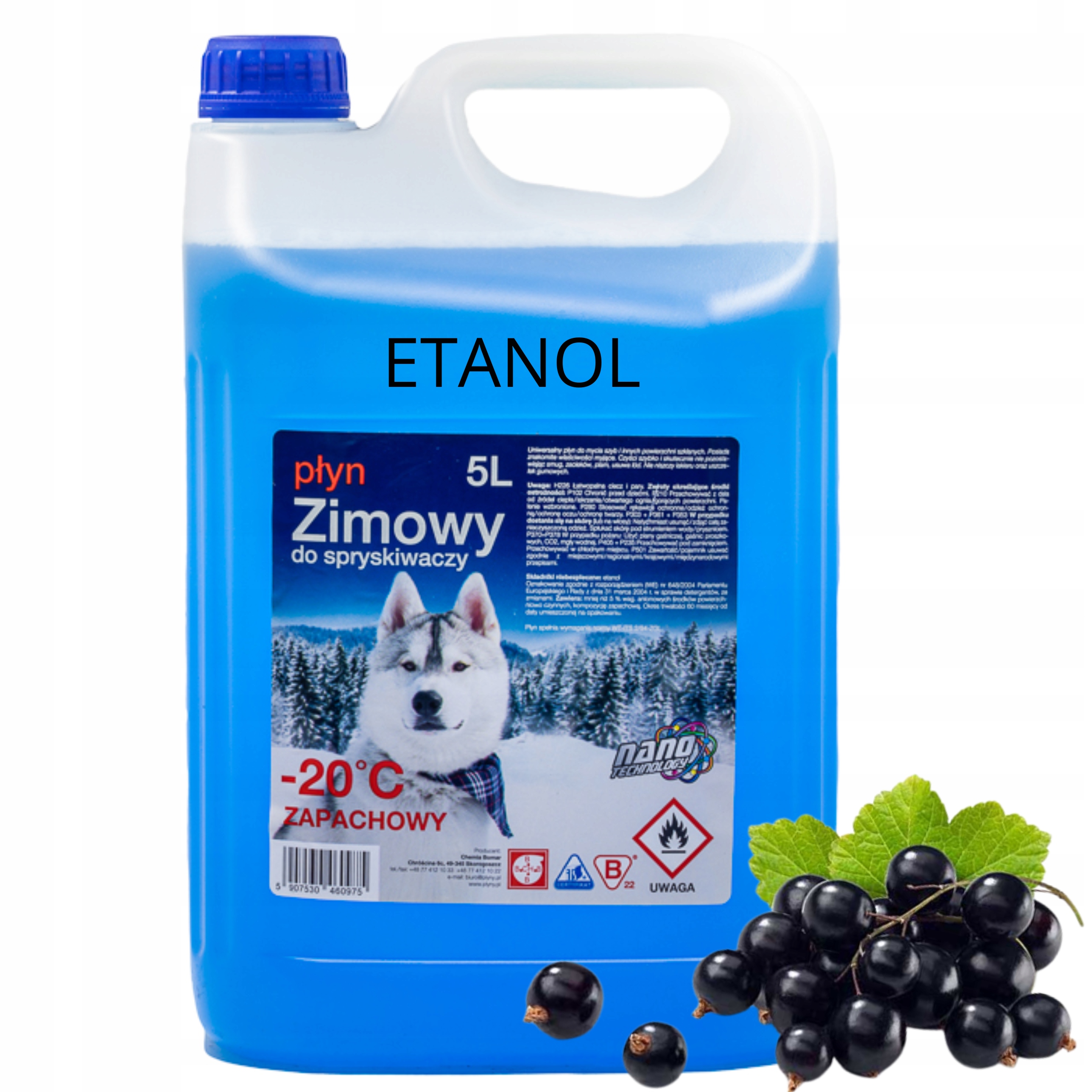 

Zapachowy Płyn do spryskiwaczy zimowy -20°C 5L
