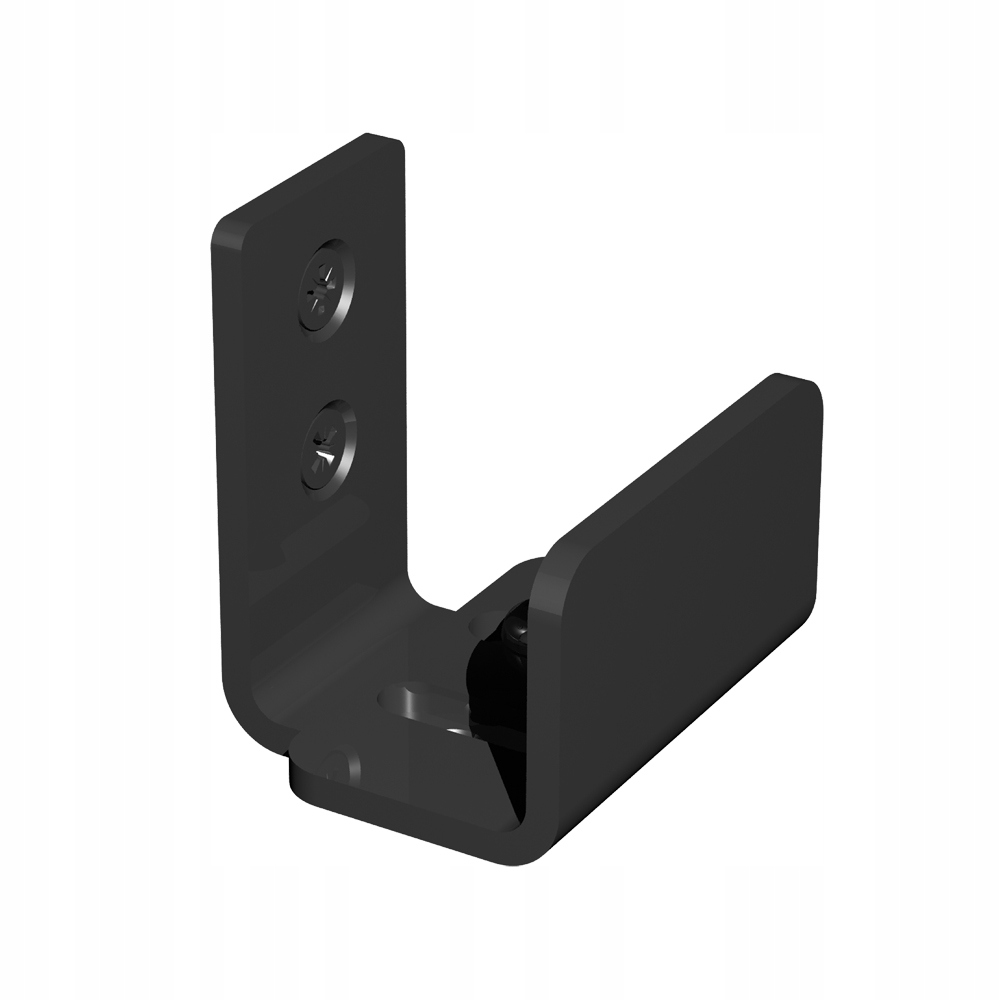 BOTTOM GUIDE, mounted to the wall, bla mat 216-100