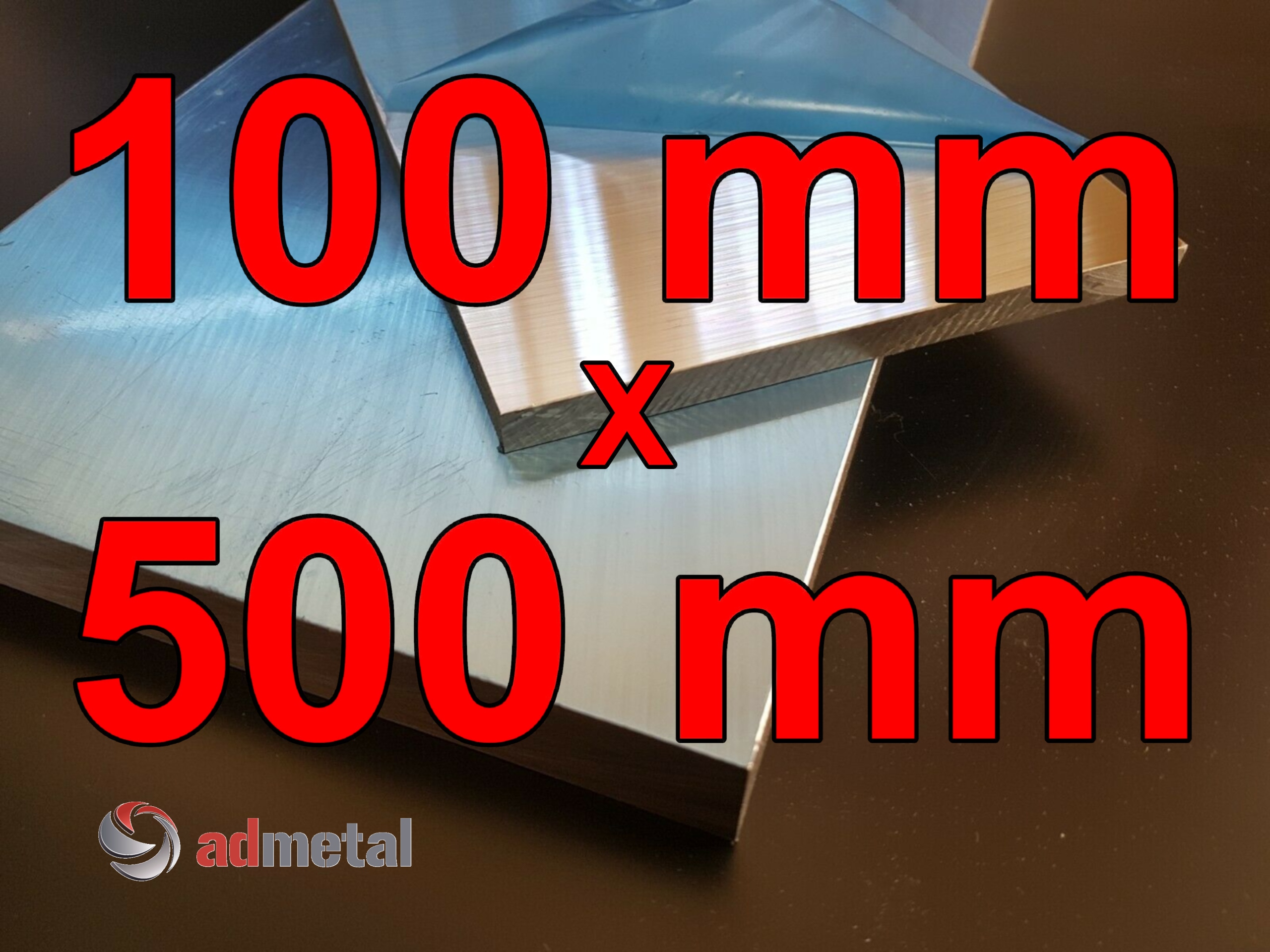 Blacha aluminiowa precyzyjna PA13 10x100x500 mm