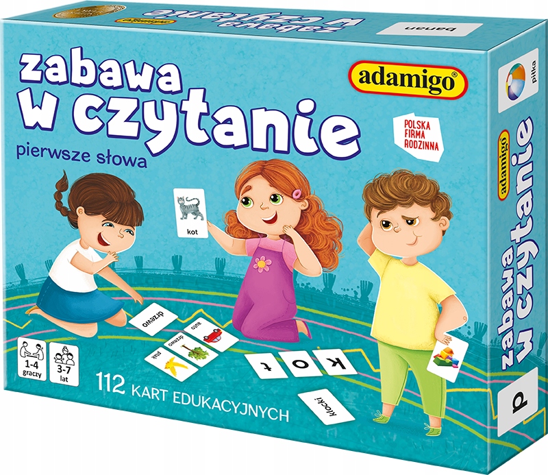 

Zabawa W Czytanie Pierwsze Słowa Karty Adamigo