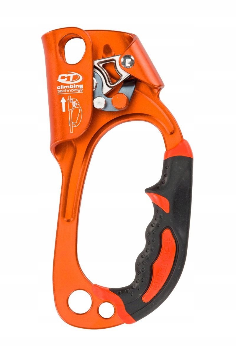 Climbing Technology Przyrząd zaciskowy Quick Up+ pomarańczowy prawy
