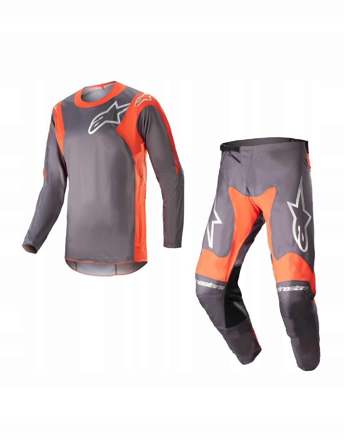 Sada Trička Na Cross Alpinestars Racer Hoen Magn/orange 32/L