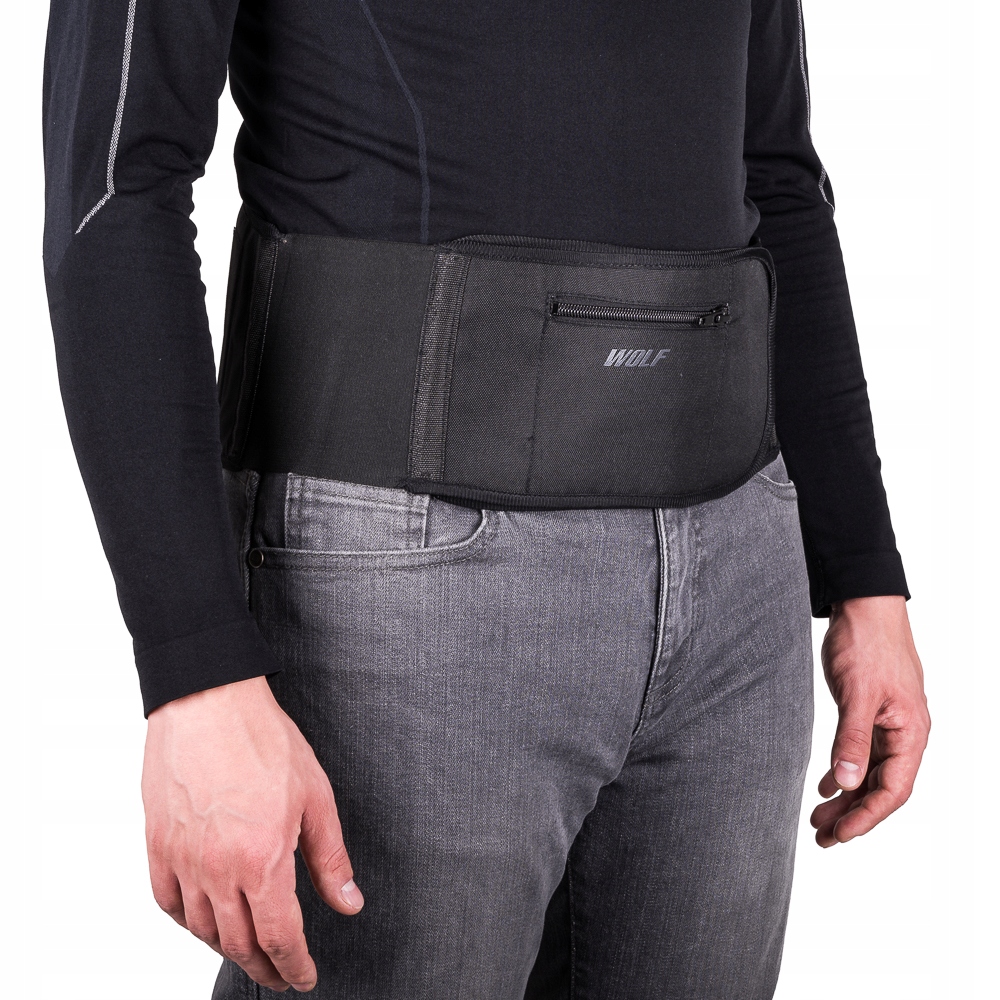 MOCNY CIEPŁY PAS NERKOWY WOLF r L KIESZONKA Producent Wolf