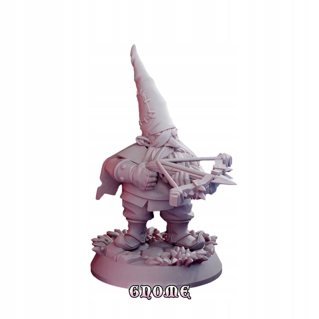 Gnome Crossbowman - Gnom Skrzat Kusznik D&D DD