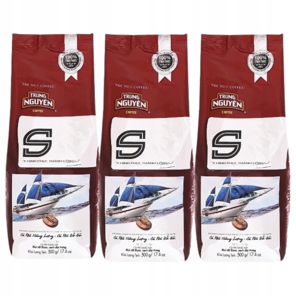 Kawa Wietnamska Grubo Mielona 1,5kg 3x500g Trung Nguyen Sang Tao S Special