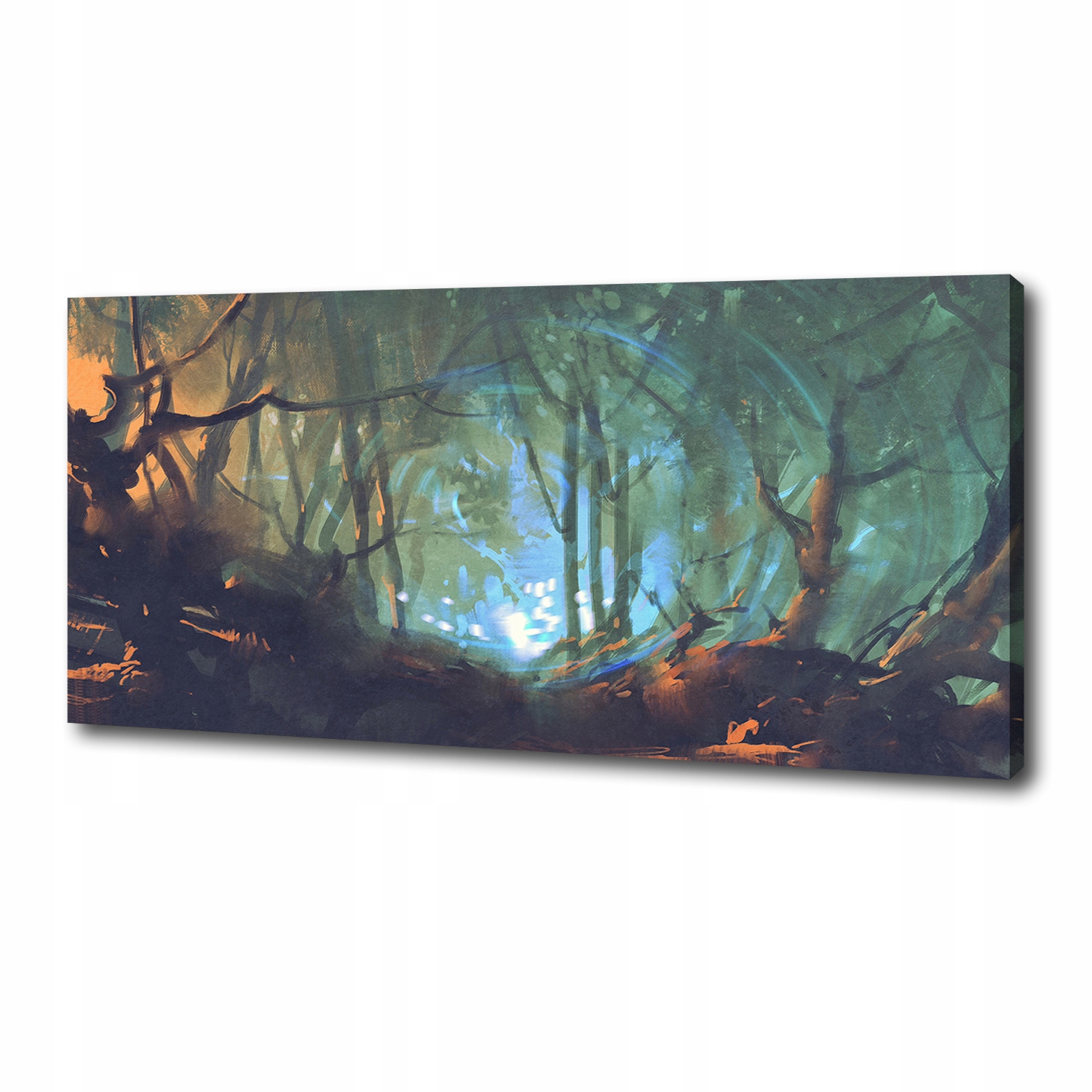 

Foto obraz na płótnie Mistyczny las 125x50 cm