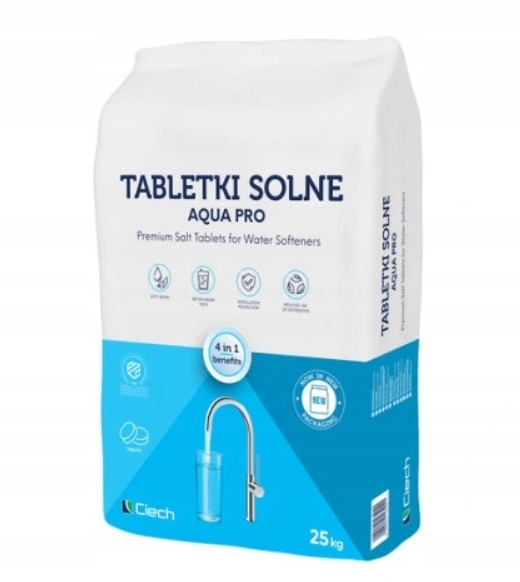 SÓL REGENERACYJNA W TABLETKACH 25kg