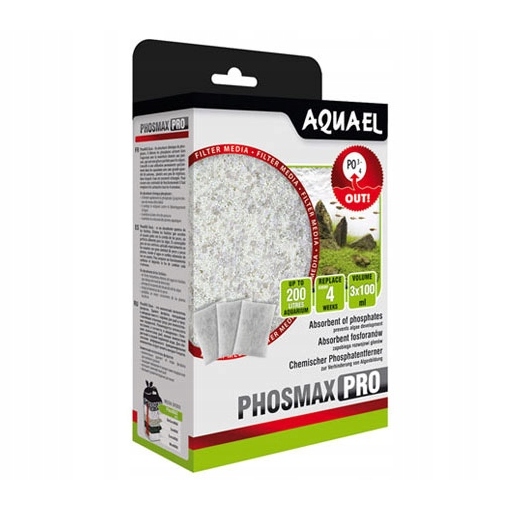 Levně Aquael Náplň Phosmax Pro 300 ml do filtru eliminujícího fosfáty PO4 Pryskyřice