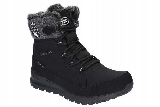 American Club SN25 Zateplené Sněhule Kotníkové Boty Trapery Dámské Zimní Boty 38