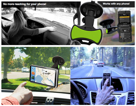 Uchwyt Żelowy Samochodowy do Telefonu Smartfon GPS Rodzaj do telefonów